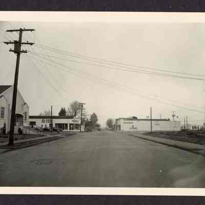 Photograph of A Street, Springfield, Oregon, undated
