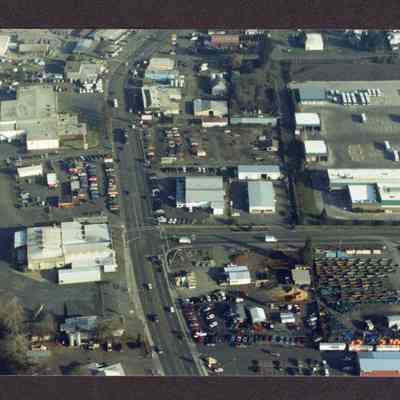 Aerial Photograph of Franklin and Glenwood Blvds, undated