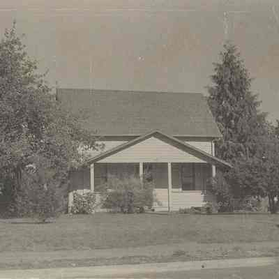 Photograph of a One Story Home, unknown location, 1959