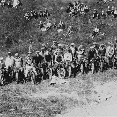Photograph of The Motorcycle Hill Climb