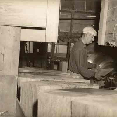 Photograph of Unknown Mill Worker, Undated