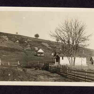 Photograph of Farm and Small Buildings, Undated