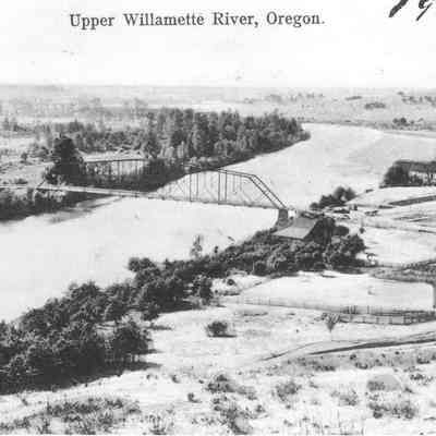 Photograph of the Upper Willamette River, Oregon, 1904