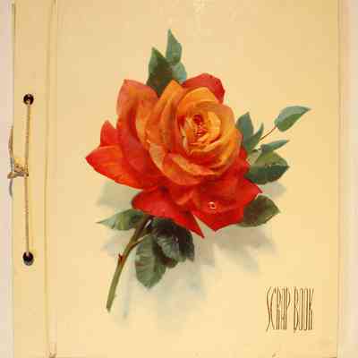 Scrapbook about Lane County families, circa 1951 to 1956