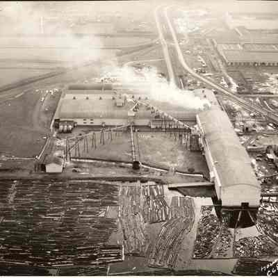 Ariel Photograph of an Unknown Mill, Undated