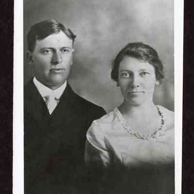 Photograph of Clara Irvin Stacy and Osmer Stacy