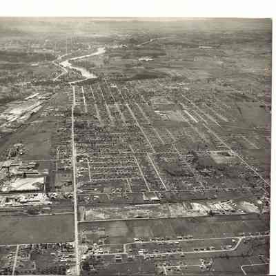 Aerial view of Springfield