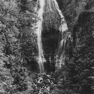 Photograph of Upper McKenzie River, 1946.