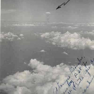 Photograph of Atomic Bomb on Hiroshima, Japan