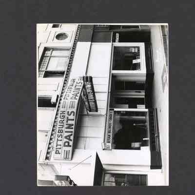 Photograph of Harkins Floor Covering and Pittsburgh Paint, Undated