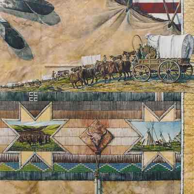 Oregon Trail Mural