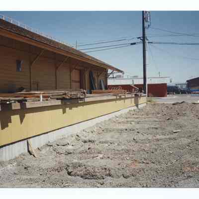 Photograph of the Springfield Depot Restoration, 1991