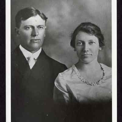 Photograph of Osmer and Clara Irwin Stacey