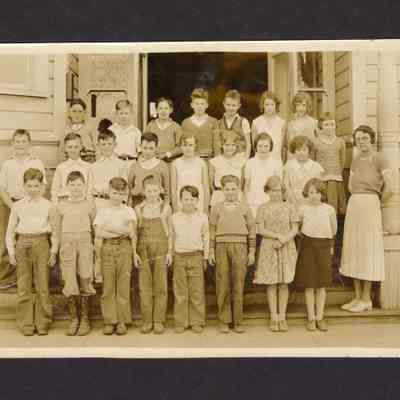 Photograph of Fifth Grade Class at Unidentified Springfield School, undated