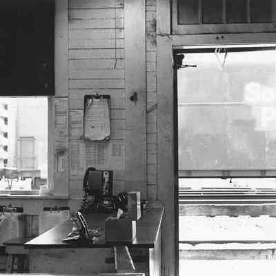 Photograph of Springfield Depot Interior, Springfield, OR, date unknown