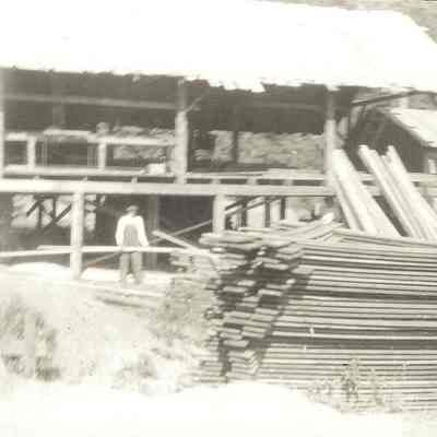Photograph of the August Vitus Sawmill, 57th Street, Springfield, Oregon