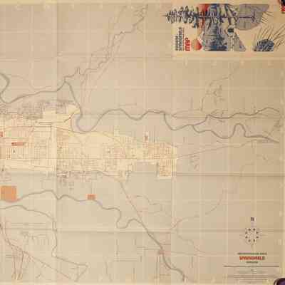 Map of Metropolitan Eugene and Springfield, 1980