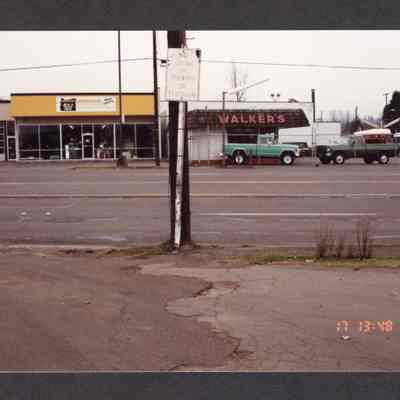 Photograph of Car Lot on Franklin Blvd, 1989