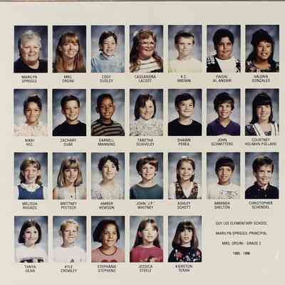 Class and Staff photographs, Eileen Orsini, Centennial Elementary School, 1990-2007
