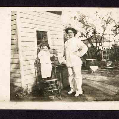 Photograph of Winnie and Elmer Peterson, North Carolina, 1913