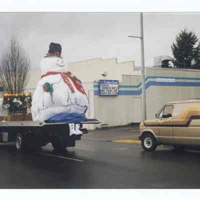 Photograph of the Springfield Christmas Parade, circa 1997