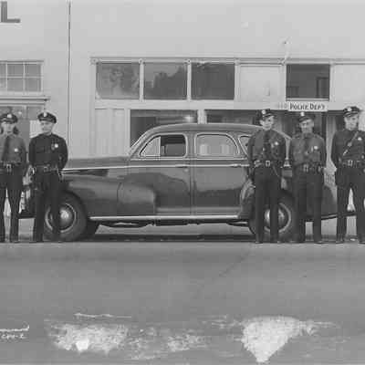 Photograph, Springfield Police Officers, Springfield, 1946.