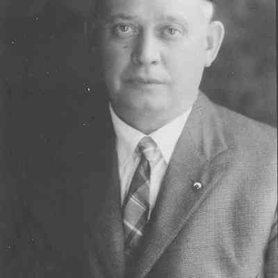 Photograph of C. F. Eggiman, date unknown
