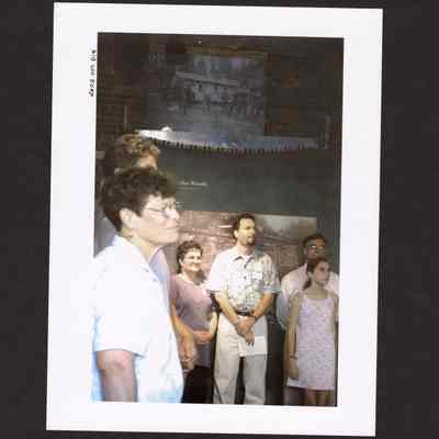 Photograph of Springfield Museum's "Working in the Woods" Exhibit, Springfield, Oregon, 2000