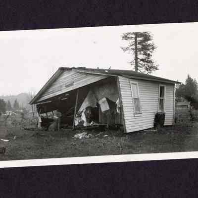 Photograph, Home Damaged by Flood, Date Unknown.