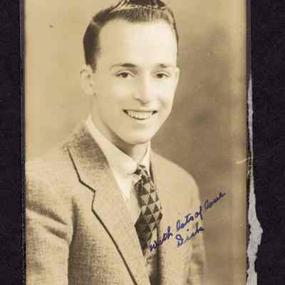 Photograph of Dick Richardson, 1938