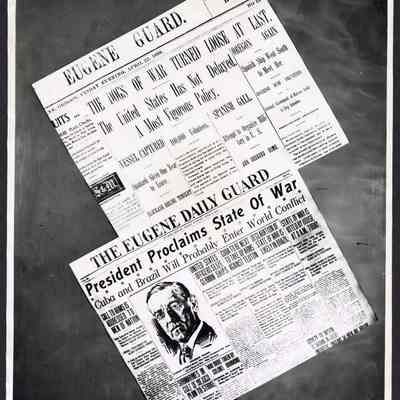Photograph, Eugene Newspapers.