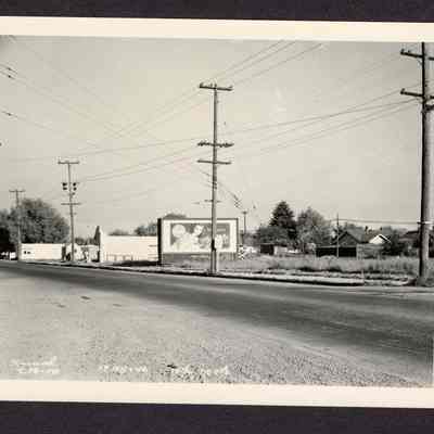 Photograph of Main St, Springfield, Oregon, 1946