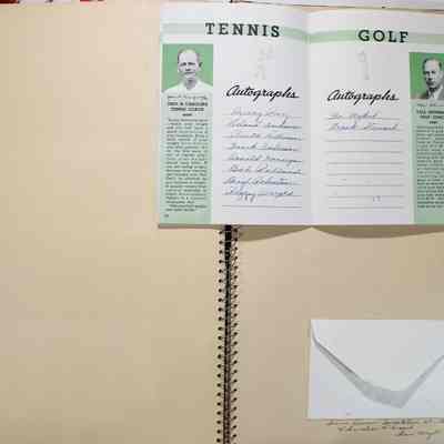 Pages 50 and 51 Who's who in sports? pamphlet pages 13 and 14