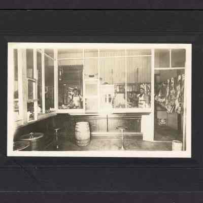 Photograph of Swarts Butcher Shop Main Street, Springfield