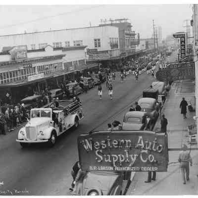 Photograph, Safety Parade, Main Street, Springfield.