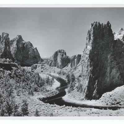 Photograph of Smith Rock, Oregon, circa 1950