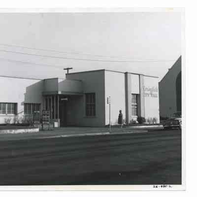 Photograph of City Hall, Springfield, circa 1960