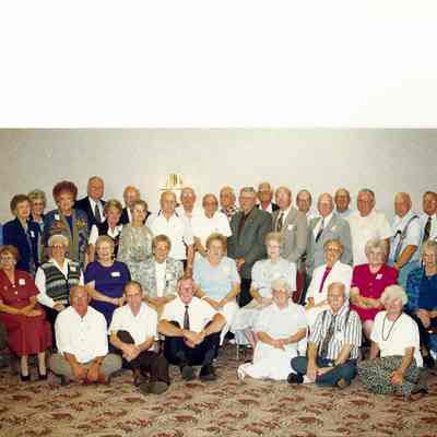 Photograph of the 50th Reunion of the Springfield High School Class of 1942, Springfield, Oregon, 1992