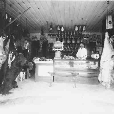 Photograph of Al Perkins Butcher Shop