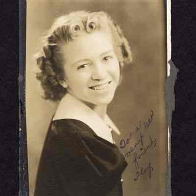 Photograph of Floy Richardson (Collier), 1938