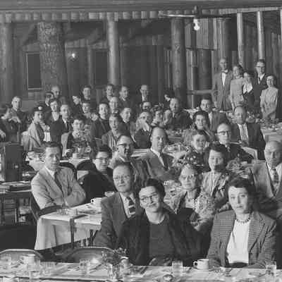Photograph of Rotary Club of Springfield Golden Anniversary Dinner, Springfield, Oregon, 1955
