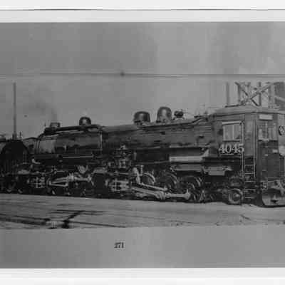 Photograph of Southern Pacific locomotive number 4045, undated