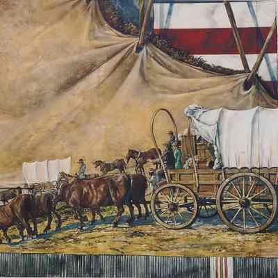 Oregon Trail Mural