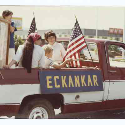 Photograph of a Summer parade, Springfield, circa 1979