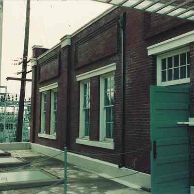 Photograph of Albany Electric Plant; Exterior View