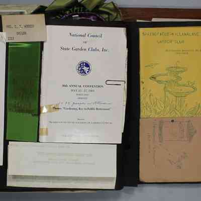 Pages 78 - 79 21st Annual Meeting of Pacific Region of National Council of State Garden Clubs pamphlet (pages 3-4)