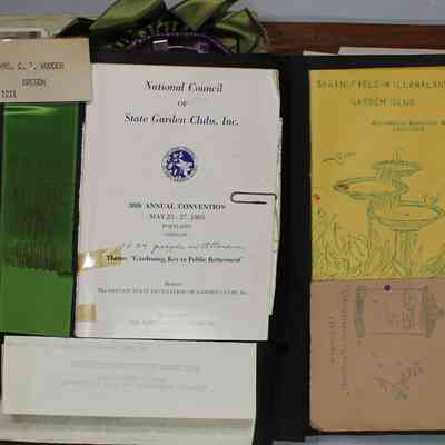 Pages 78 - 79 21st Annual Meeting of Pacific Region of National Council of State Garden Clubs pamphlet (pages 9-10)