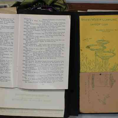 Pages 78 - 79 National Council of State Garden Clubs pamphlet (pages 21-22)
