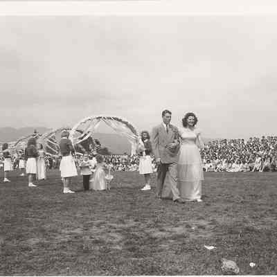 Photograph of Springfield High School Springfest Activities, Springfield, Oregon, 1947