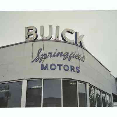 Photograph of Springfield Buick, circa 1990
